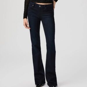 AG Low Rise Bootcut Jeans in Dark Wash